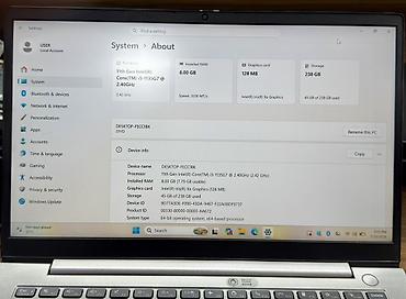 thinkbook: İşlənmiş Lenovo ThinkBook, 14 ", Intel Core i5, 256 GB, Ünvandan götürmə — 2