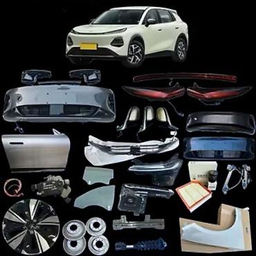 Решетки радиатора: Решётка радиатора для Changan CS55 Plus (рестайлинг) - Тип: передняя — 7