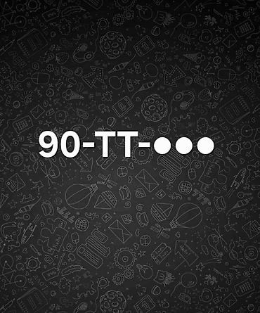 nomrem az masin: Nömrə kombinasiyası: 90-TT-•••• - Seriya: “TT” - Region kodu: 90 - — 1
