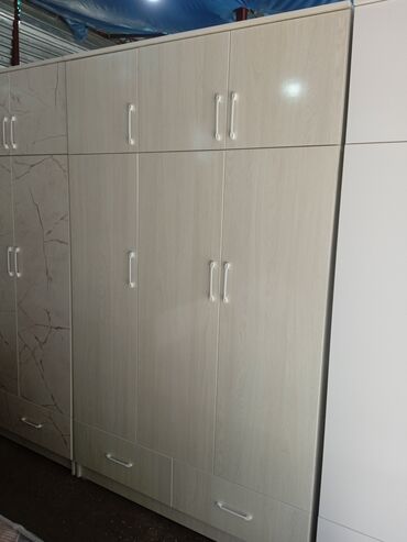 Шкафы для одежды: Шкафы для одежды есть все расцветки доставка по городу Бишкек — 15