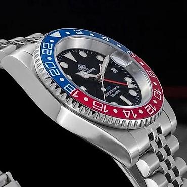 Ručni satovi: ADDIESDIVE AD2050 -40mm- Pepsi -Rolex GMT-Master II Hom Potpuno nov — 4