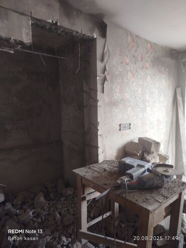 Beton işləri: Beton kəsmə beton deşmə xidməti Karot - HILTI DD 200 / 350 ilə 25 ° — 25