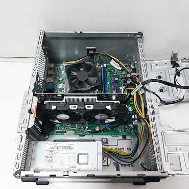 Masaüstü kompüterlər və iş stansiyaları: Oyun üçün Kompüter "Gaming DDR4 Lenovo Core i3 10100 8GB Ram GTX1050 — 12