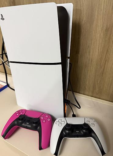 pc case: Продаю новый Sony Ps5 Slim (С дисководом, 1ТБ) в комплект входит — 4