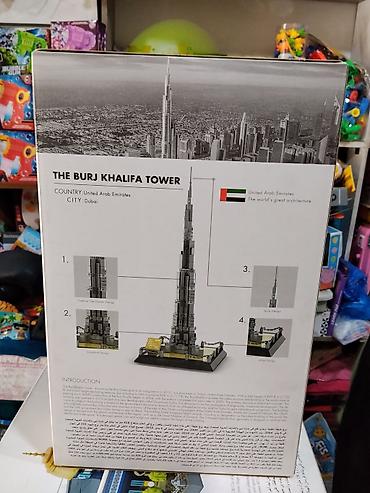 luck life: Конструктор WANGE “The Burj Khalifa Tower” - Архитектурная серия — 2