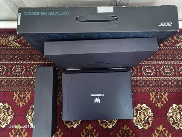 ноутбук игровой купить: Ноутбук, Acer, 16 ГБ ОЭТ, AMD Ryzen 7, 16 ", Колдонулган, Оюндар үчүн, эс тутум HDD + SSD