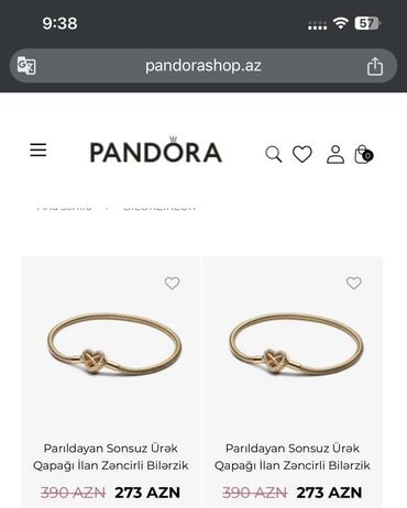 qizil halqa qolbaqlar: Bilərzik, Pandora, Sarı qızıl