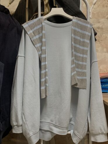 серый свитшот женский: Свитшот, Оверсайз, Стандарт