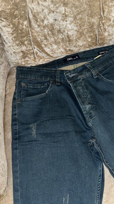 Рубашки: Мужские джинсы, Zara, L