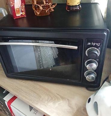 King markalı elektrik mini soba (dxovka). - Mexaniki idarəetmə: sağ