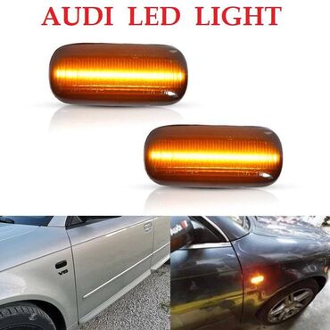 pismo tasnicapoklon uz iznos preko: LED crni bocni migavci Audi A3 A4 A6 NOVO! Bocni crni - SMOKED SMD