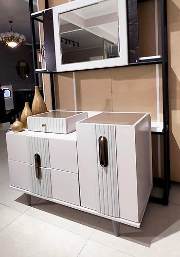 Спальные гарнитуры: Спальный гарнитур, Двуспальная кровать, цвет - Серый — 14