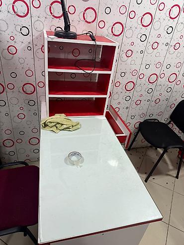 продажа круглых столов: Gözəllik salonu üçün tam avadanlıq paketi Tərkib: - Qara rəngli saç — 4
