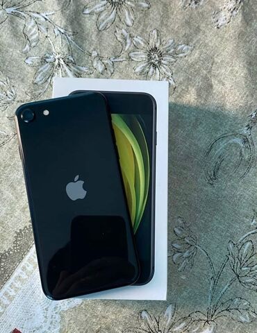 iphone xs max 256: IPhone SE 2022, 64 GB, Qara, Zəmanət, Barmaq izi