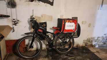 irsad telecom velosiped: İşlənmiş Elektrik velosipedi 29", sürətlərin sayı: 7, 350-500 Vt, Ünvandan götürmə