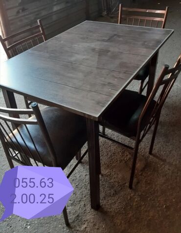 Masa və oturacaq dəstləri: Dəmir stol stul. Stol stul desti anbardan satiş var. Kafe və CAYXANA — 3