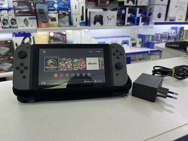 Nintendo switch серая Ревизия 2.0 Состояние бу В комплекте сама