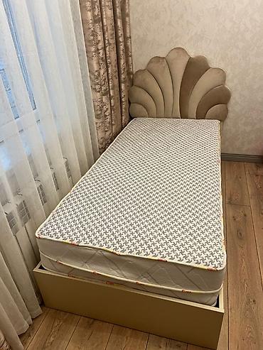 Çarpayılar: İşlənmiş, Təknəfərlik çarpayı, Matras ilə, Siyirməsiz — 5