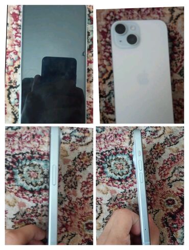 iphone 11 pro max qiymeti bakida: IPhone 15, 128 ГБ, White Titanium, Отпечаток пальца, Face ID, С документами