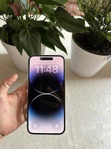 мереке видео: IPhone 14 Pro, Колдонулган, 256 ГБ, Deep Purple, 81 % — 5