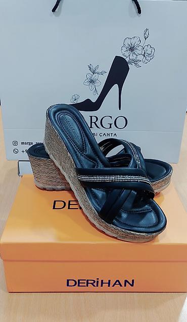 espadril: Ölçü: 40, rəng - Qara, Yeni — 1