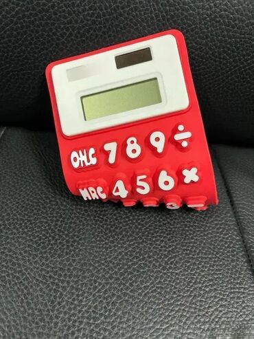 Ostala elektronika: *** AKCIJA *** #0937 Mekani Savitljivi Silikonski kalkulator; Dostupno — 13