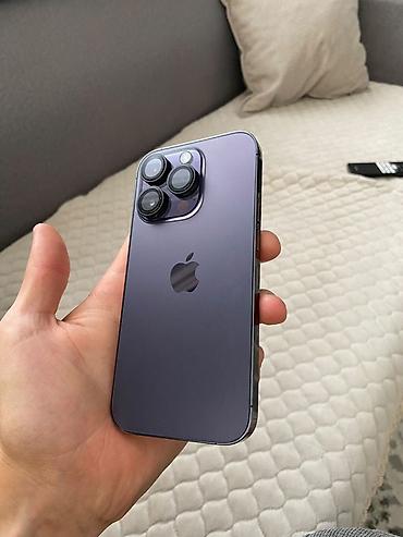 core 2: IPhone 14 Pro (Deep Purple) - Корпус из матового стекла и стальных — 1