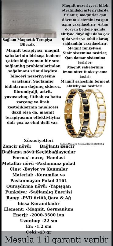 vitamin d iynesi: Maqnitli saglamlıq qolbağı.Qan dövranin yaxşilaşdırir,tezyziq — 2