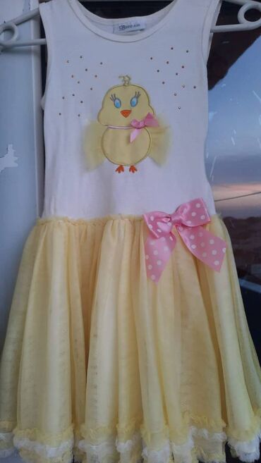Donlar: Uşaq üçün don 👗 Cücəli, sari rengli çox şirin paltardir 🐥Fransadan