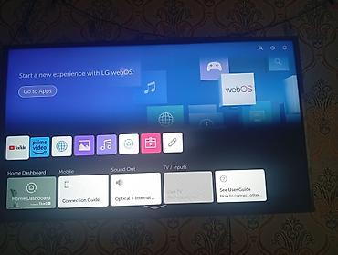 blu ray disk: LG Smart TV – webOS - Smart platforma: LG webOS – YouTube, Prime — 1