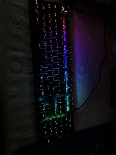 Аксессуары для ПК: Клавиатура, HyperX, Механическая, Проводное подключение, Размер: 100% — 3