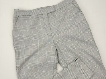 spodnie dresowe z obniżonym krokiem: Material trousers, New Look, S (EU 36), condition - Perfect