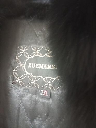 Шубы: Шуба черная,.мех кроликс капишоном — 4