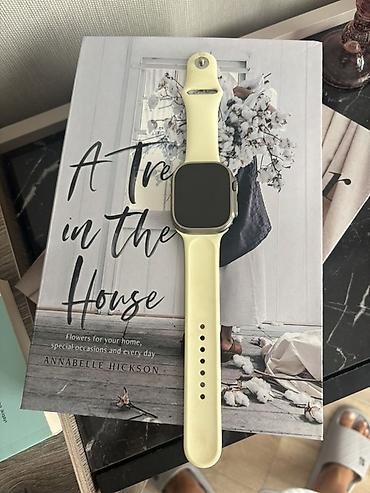 Смарт-часы: Apple Watch Ultra (49 mm) – titan korpus, safir kristal arxa panel və — 2