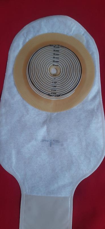 Другие медицинские товары: Стомические мешки (калоприемники) с вырезаемым отверстием.Колопласт — 1