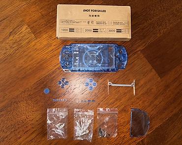 psp 1001: Sony PSP 3000 üçün mavi korpus desti. Ideal veziyette hec problem — 3