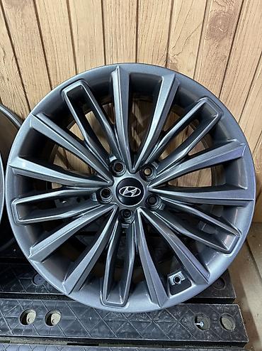 gra: Литые Диски R 19 Hyundai, Комплект, отверстий - 5, Б/у — 5