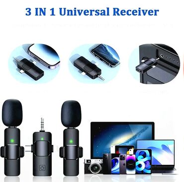 Mikrofonlar: Yeni Simsiz (Bluetooth) Mikrofon Ünvandan götürmə — 13