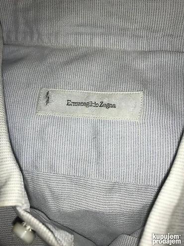 prada kravata: Original Ermenegildo Zegna kosulja M ( 39 ) 100% cotton Ramena 48cm — 2