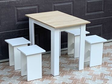 Masa və oturacaq dəstləri: Mətbəx üçün, Yeni, 4 stul — 15