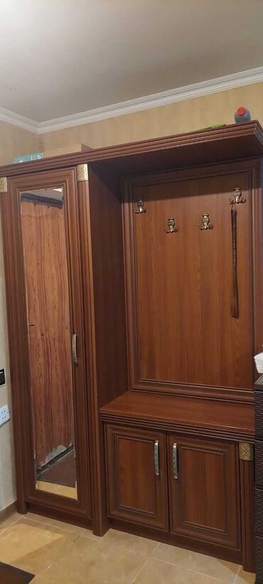 Dolablar: Açılan, 1 qapı Düz dolab, Dəhliz dolabı