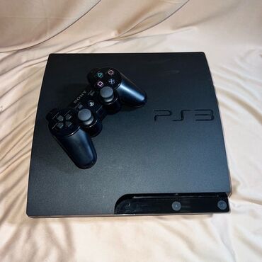 PS3 (Sony PlayStation 3): Sony playstation 3 slim
3 eded joystik 
18 eded oyun