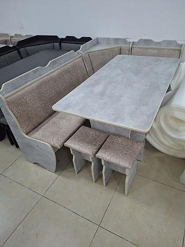 table study: Кухонный стол и стул, Новый, Бесплатная доставка, цвет - Серый — 4
