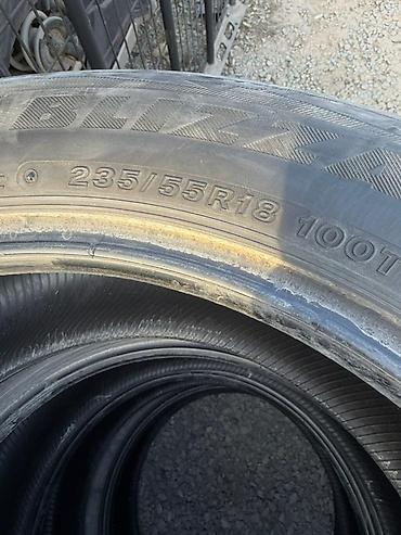 Шиналар жана дисктер: Зимние шины Bridgestone Blizzak - Размер: 235/55 R18 - Индекс — 1