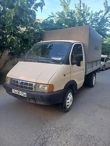 Kommersiya nəqliyyat vasitələri: QAZ GAZelle, 1998 il, motor 2.5 l, Tent, İşlənmiş — 1