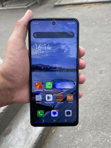 balaca telefonlar qiymeti: Tecno Pova, 256 GB, rəng - Göy, İki sim kartlı