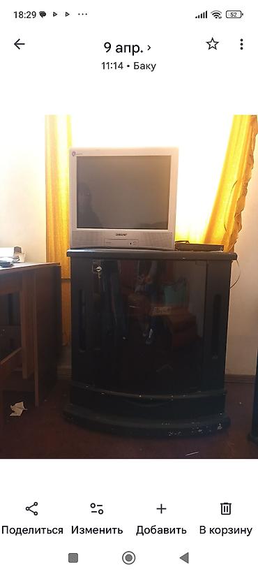ТВ и видео: Sony Trinitron WEGA CRT televizor + TV tumba - Ekran: təxminən 21–25 — 1