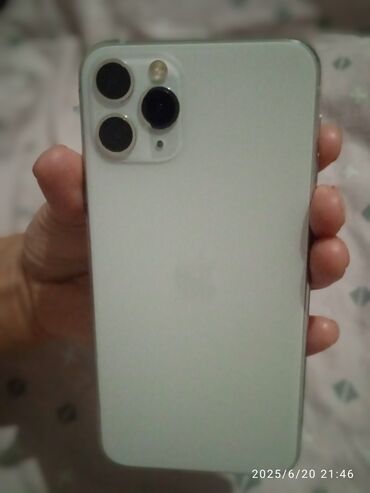 12 про макс цена бишкек бу: IPhone 11 Pro, Б/у, 64 ГБ, White Titanium, Наушники, Защитное стекло, Чехол, 70 %