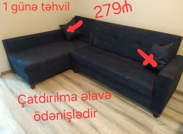 divanlar: Künc divan, Qonaq otağı üçün, Parça, Bazalı, Açılan, Kitab