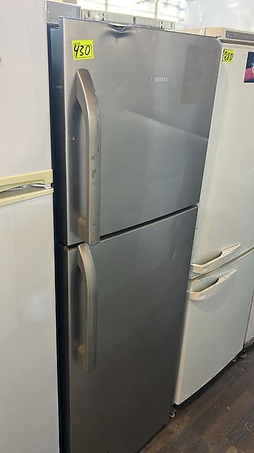 pol yuyan: Hisense iki qapılı soyuducu - Rəng: inox (paslanmaz polad görünüşlü) — 1